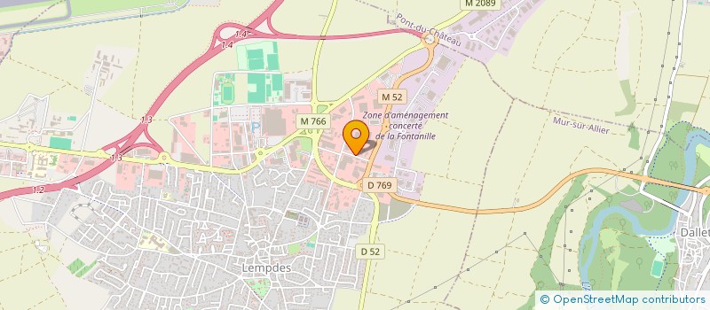 localisation de l'entreprise BR ABREST  LEMPDES