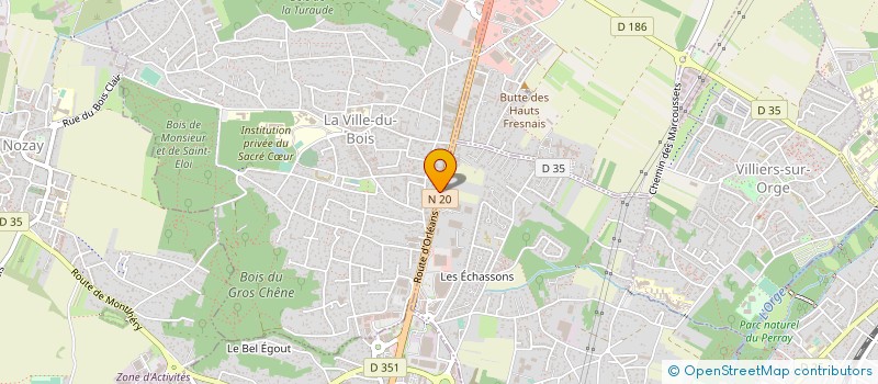 localisation de l'entreprise BR AUTO à LA VILLE-DU-BOIS