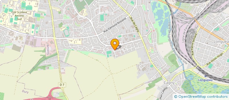 localisation de l'entreprise BR AUTO/DEPANNE 80  AMIENS