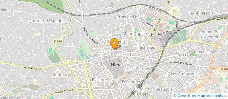 localisation de l'entreprise BR BATIMENT  NIMES