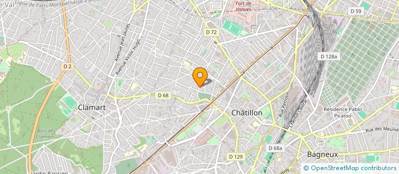 localisation de l'entreprise BR BATIMENTS RENOVATIONS à CHATILLON