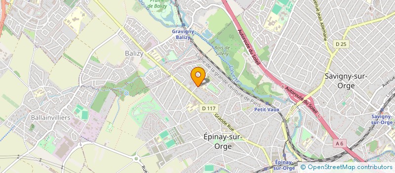 localisation de l'entreprise BR BATIR GROUPE  EPINAY-SUR-ORGE