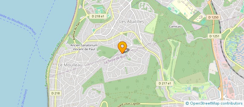 localisation de l'entreprise BR CONCEPT à LA TESTE-DE-BUCH
