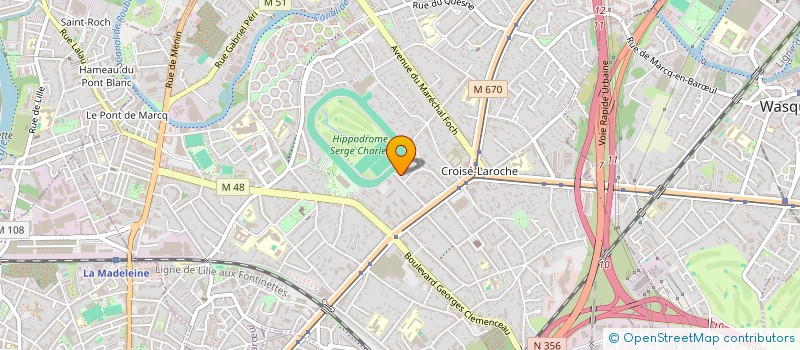 localisation de l'entreprise BR CONCEPT à MARCQ-EN-BARŒUL