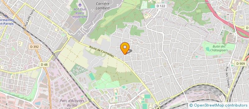 localisation de l'entreprise BR CONSEIL  ARGENTEUIL