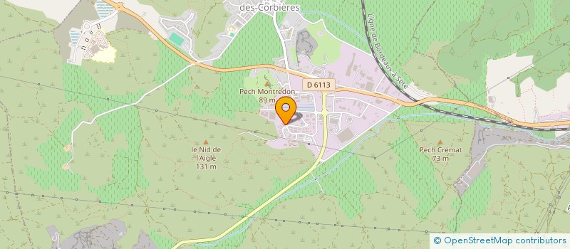 localisation de l'entreprise BR CONSTRUCTION  MONTREDON-DES-CORBIERES