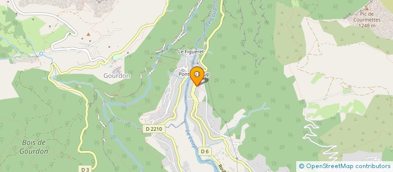 localisation de l'entreprise BR CONSTRUCTION à TOURRETTES-SUR-LOUP