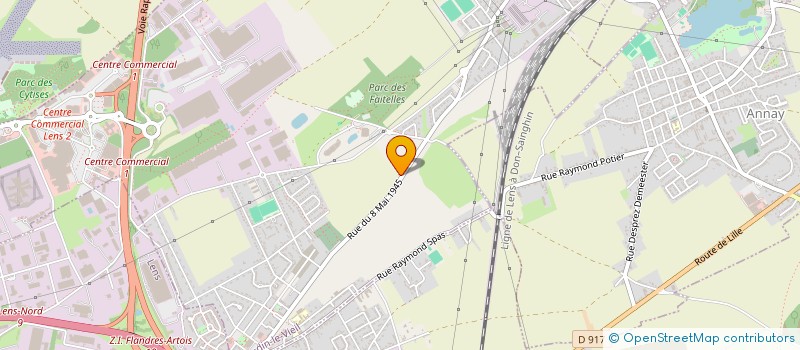 localisation de l'entreprise BR CONSTRUCTIONS  VENDIN-LE-VIEIL