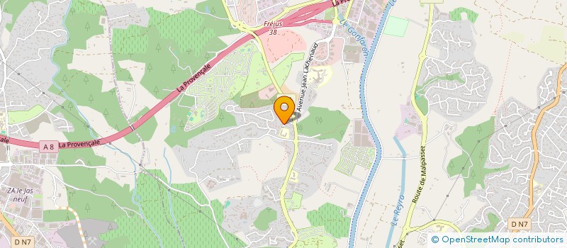 localisation de l'entreprise BR CONSULT à FREJUS