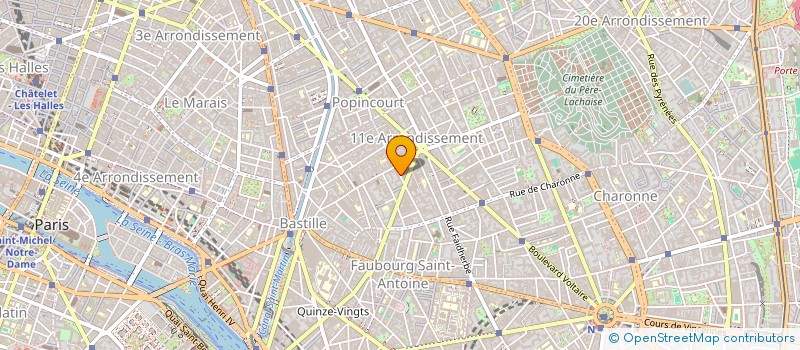 localisation de l'entreprise BR CONSULT  PARIS