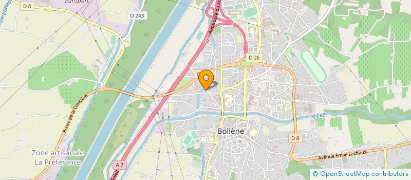 localisation de l'entreprise BR COORDINATION à BOLLENE