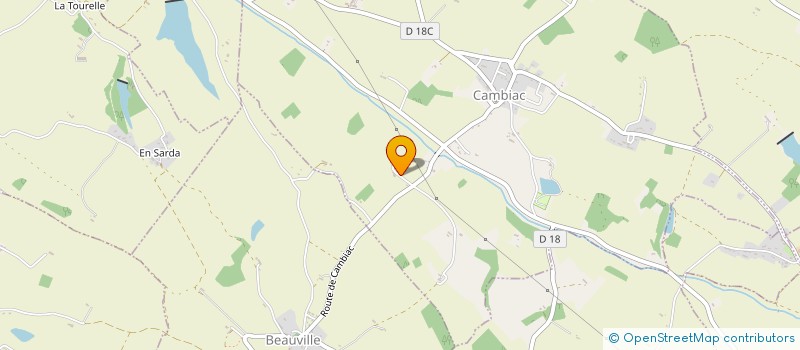 localisation de l'entreprise BR DEVELOPPEMENT  CAMBIAC
