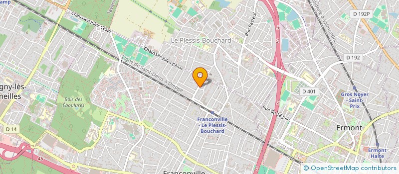 localisation de l'entreprise BR DIAGNOSTIC à FRANCONVILLE
