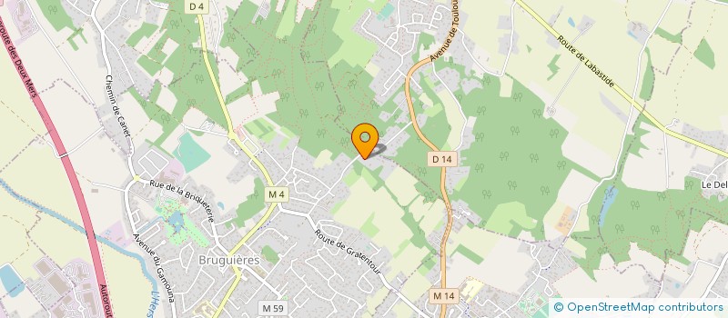 localisation de l'entreprise BR ENERGIE  BRUGUIERES