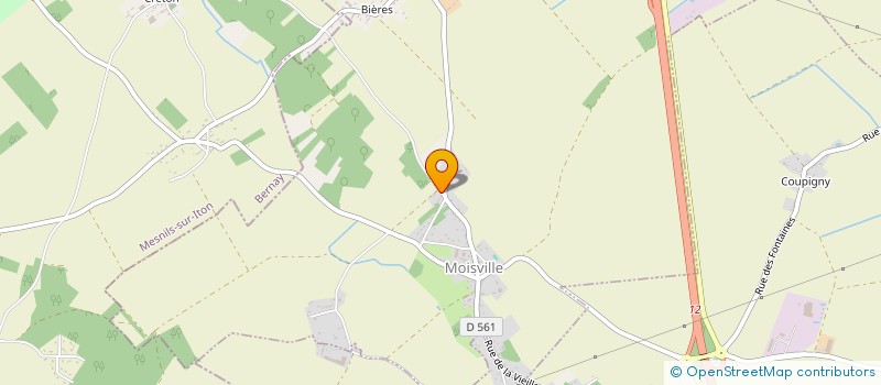 localisation de l'entreprise BR EVENTS à MOISVILLE