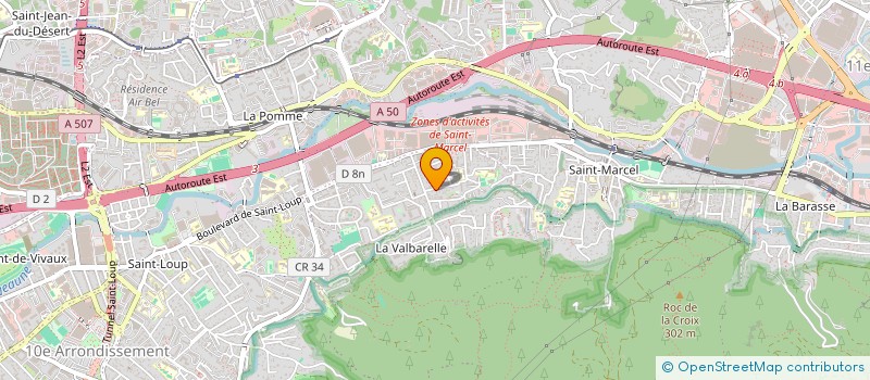 localisation de l'entreprise BR EVENTS à MARSEILLE