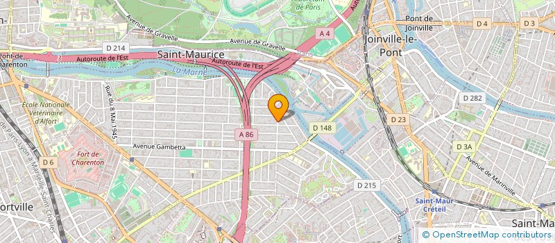localisation de l'entreprise BR EXPO à MAISONS-ALFORT