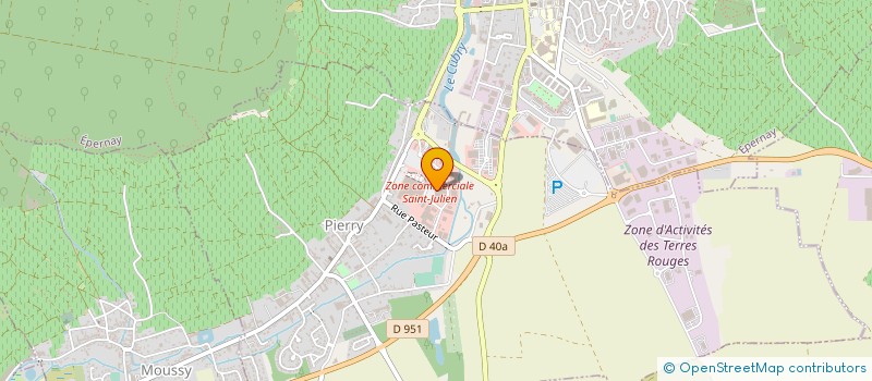 localisation de l'entreprise BR FINANCES  PIERRY