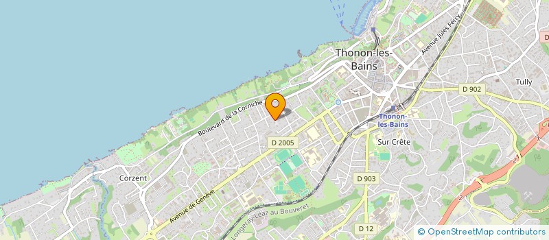 localisation de l'entreprise BR GROUP INVEST à THONON-LES-BAINS