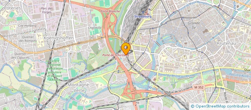 localisation de l'entreprise BR GROUPE à STRASBOURG