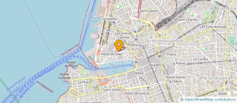 localisation de l'entreprise BR HERITAGE à MARSEILLE