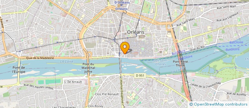 localisation de l'entreprise BR HOLDING GROUP à ORLEANS