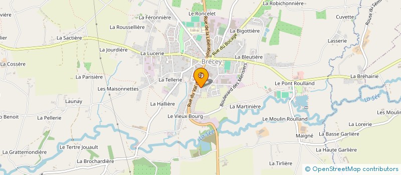 localisation de l'entreprise BR'HOME à BRECEY
