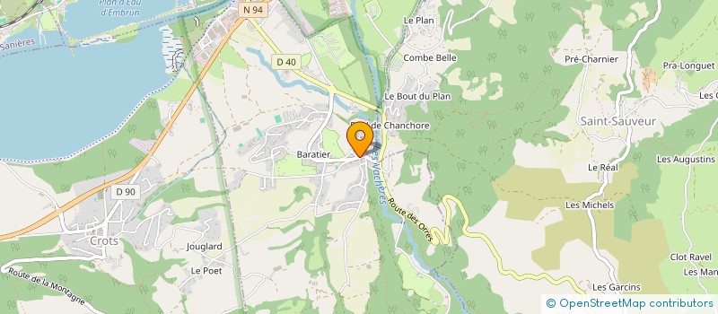 localisation de l'entreprise BR IMMO  BARATIER