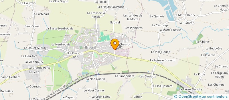 localisation de l'entreprise BR INFORMATIQUE ET BUREAUTIQUE à BRETEIL