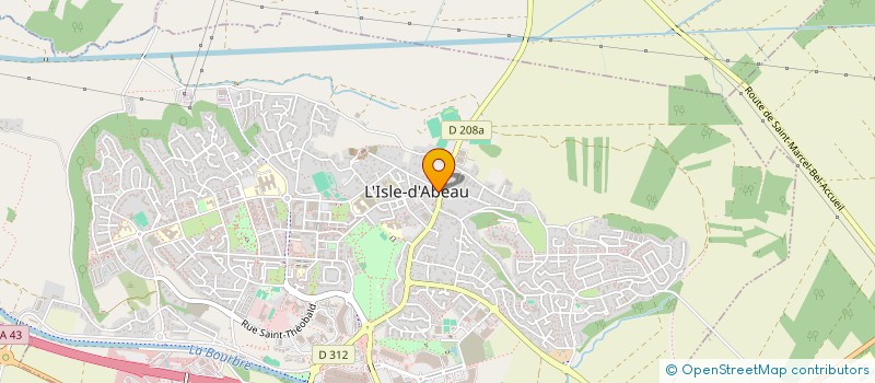 localisation de l'entreprise BR.INVEST  L'ISLE-D'ABEAU