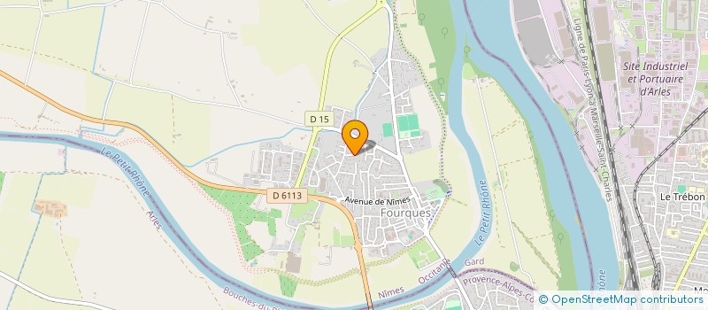 localisation de l'entreprise BR INVEST  FOURQUES