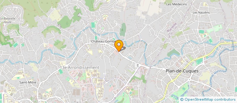 localisation de l'entreprise BR INVEST  MARSEILLE