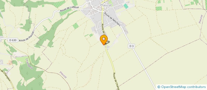 localisation de l'entreprise BR ISSOIRE  PLAUZAT