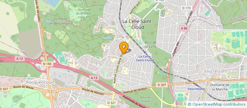 localisation de l'entreprise BR-IT  LA CELLE-SAINT-CLOUD