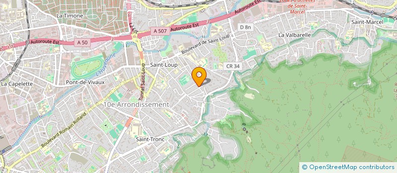 localisation de l'entreprise BR MARGINALIA  MARSEILLE