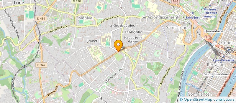 localisation de l'entreprise BR PARTICIPATION à LYON