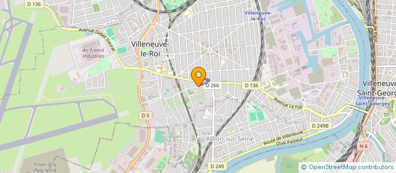 localisation de l'entreprise BR POSE ET LOCATION  VILLENEUVE-LE-ROI