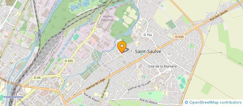 localisation de l'entreprise BR PRODUCTION  SAINT-SAULVE