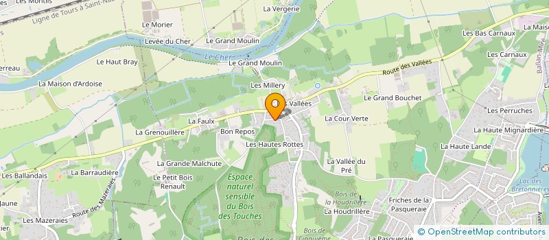 localisation de l'entreprise BR RENOVATIONS  LA VILLE-AUX-DAMES