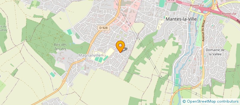 localisation de l'entreprise BR SERRURERIE  MAGNANVILLE