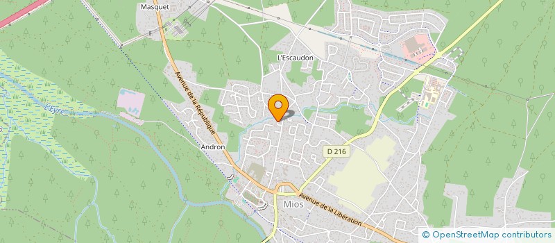 localisation de l'entreprise BR SERVICES  MIOS