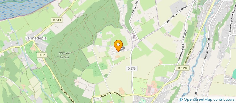 localisation de l'entreprise BR SOLUTIONS  EQUEMAUVILLE