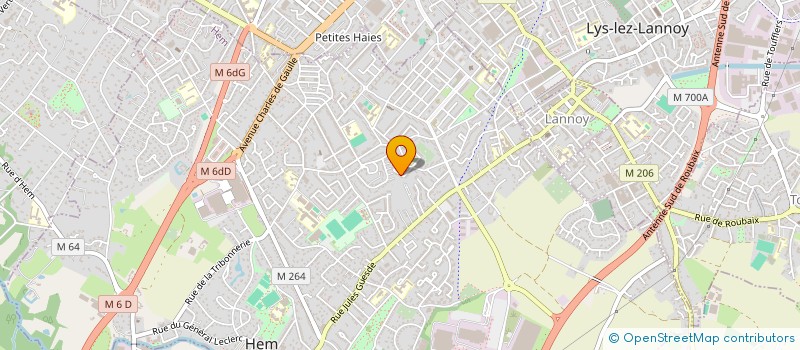 localisation de l'entreprise BR SPORTS à HEM