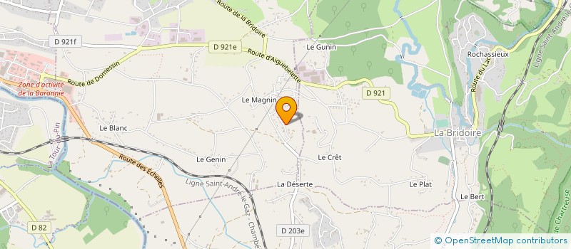 localisation de l'entreprise BR TECH SERVICE  DOMESSIN