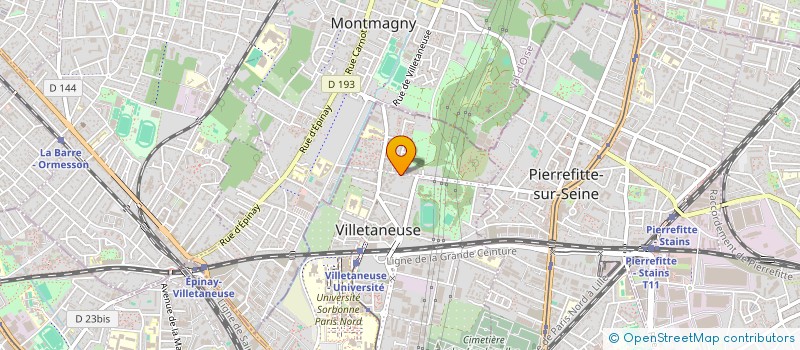 localisation de l'entreprise BR TRANSPORTS à VILLETANEUSE