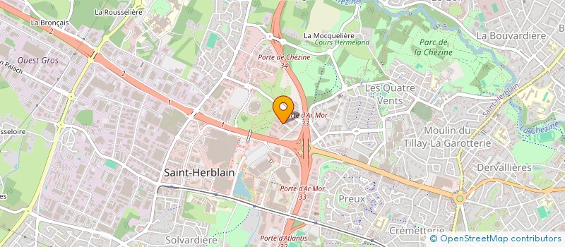 localisation de l'entreprise BR1  SAINT-HERBLAIN