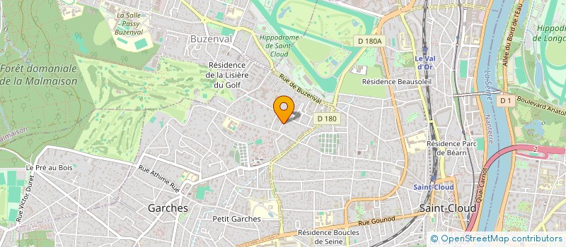 localisation de l'entreprise BR16 à GARCHES