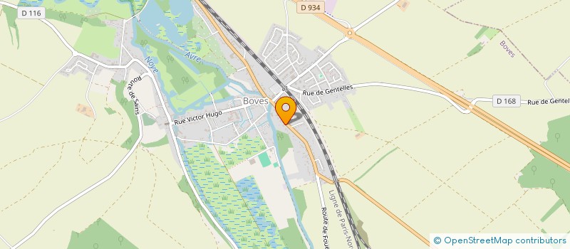 localisation de l'entreprise BR2M IMMO à BOVES