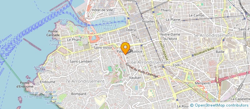 localisation de l'entreprise BR64 à MARSEILLE