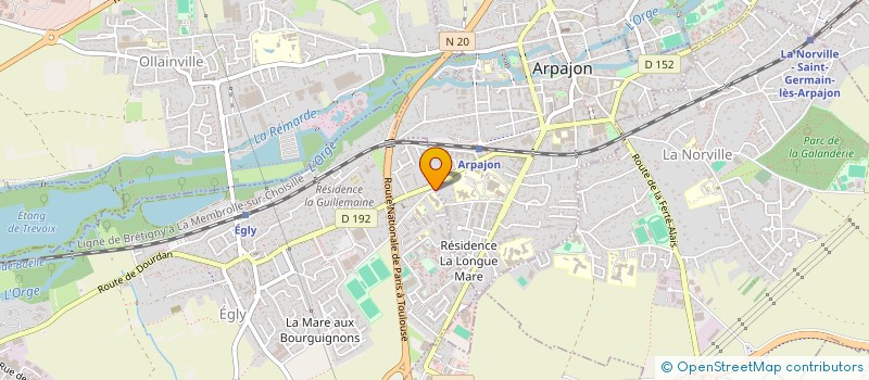localisation de l'entreprise BRA BETTAIEB à ARPAJON